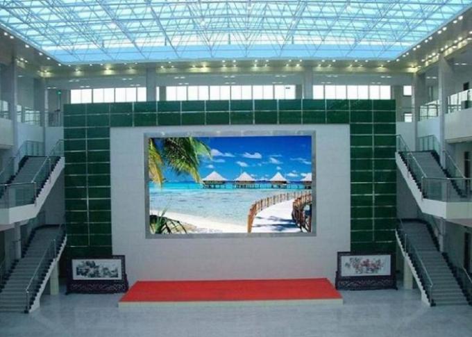 5mm Pixel Pitch indoor Full Color Led Screen Smd3528 1/16 Scan Fixed Intallation