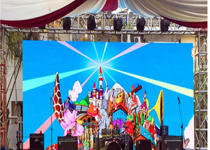 IP65 Outdoor Rental LED Display P5.95 Video Led Wall 3840Hz 5000 Nits Brightness