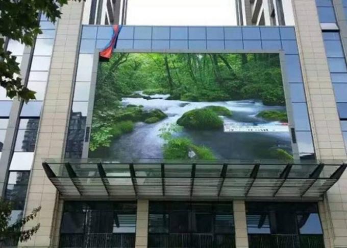 High Resolution Outdoor LED Video Wall , LED Outdoor Advertising Screens Board